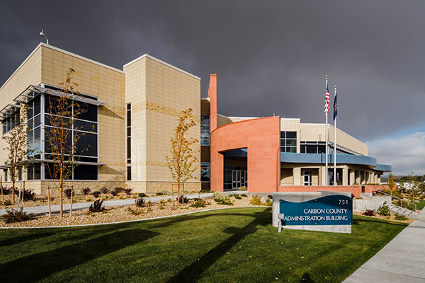 Additional project photo of Carbon County Administration Building