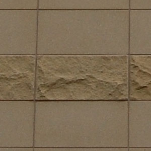 Photo of specific Arriscraft tile materials used in Carbon County Administration Building