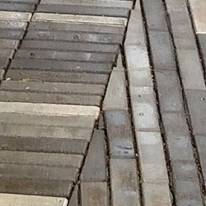 Photo of specific sand set paving materials